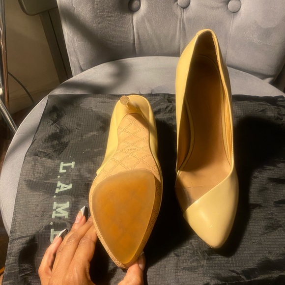 LAMB Harley pumps size 7 1/2 only wore twice - Picture 3 of 4